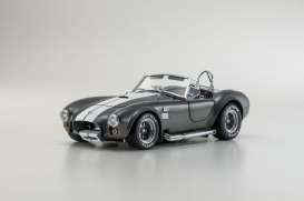 Shelby  - Cobra 427 S/C grey/white - 1:18 - Kyosho - 8045GRW - kyo8045GRW | Toms Modelautos