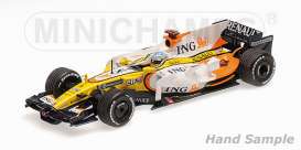 Renault - 2008 yellow/white/orange - 1:43 - Minichamps - 435080005 - mc435080005 | Tom's Modelauto's Renault - 2008 yellow/white/orange - 1:43 - Minichamps - 435080005 - mc435080005 | Tom's Modelauto's