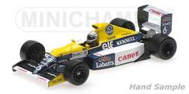 Williams Renault - 1990 white/blue/yellow - 1:43 - Minichamps - 437900006 - mc437900006 | Tom's Modelauto's Williams Renault - 1990 white/blue/yellow - 1:43 - Minichamps - 437900006 - mc437900006 | Tom's Modelauto's