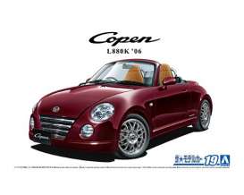 Daihatsu  - Copen L880K 2006  - 1:24 - Aoshima - 05829 - abk05829 | Tom's Modelauto's