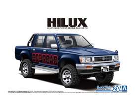 Toyota  - Hilux 1994  - 1:24 - Aoshima - 06217 - abk06217 | Toms Modelautos