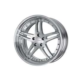 Wheels &amp; tires  - chrome - 1:24 - Aoshima - 05244 - abk05244 | Toms Modelautos