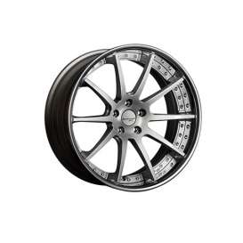 Wheels &amp; tires  - chrome - 1:24 - Aoshima - 05252 - abk05252 | Toms Modelautos