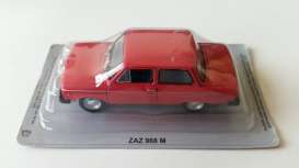 ZAZ  - 968M 1974 red - 1:43 - Magazine Models - pcZAZ968r - magpcZAZ968r | Toms Modelautos