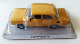 Moskvitch - 2140 yellow - 1:43 - Magazine Models - PCmos2140y - magPCmos2140y | Tom's Modelauto's Moskvitch - 2140 yellow - 1:43 - Magazine Models - PCmos2140y - magPCmos2140y | Tom's Modelauto's