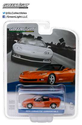 Chevrolet Corvette - 2012 inferno orange - 1:64 - GreenLight - 27870C - gl27870C | Toms Modelautos