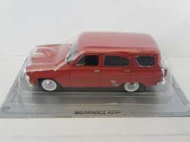 Moskvitch  - red - 1:43 - Magazine Models - PCmos423N - magPCmos423N | Toms Modelautos