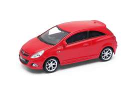 Opel  - red - 1:43 - Welly - 44014r - welly44014r | Toms Modelautos