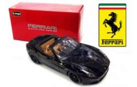 Ferrari  - California T open top 2015 blck - 1:18 - Bburago - 16904bk - bura16904bk | Toms Modelautos