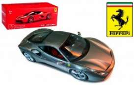 Ferrari  - 488 GTB metallic grey - 1:18 - Bburago - 16905gy - bura16905gy | Toms Modelautos
