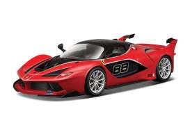 Ferrari  - red/black - 1:18 - Bburago - 16907rbk - bura16907rbk | Toms Modelautos