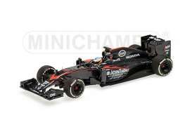 McLaren  - 2015 black - 1:43 - Minichamps - 537154114 - mc537154114 | Toms Modelautos