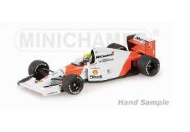 McLaren  - 1992 white/orange - 1:43 - Minichamps - 540924301 - mc540924301 | Toms Modelautos