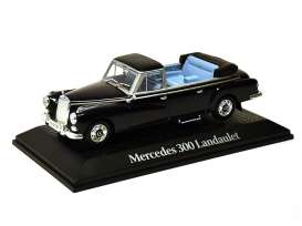 Mercedes Benz  - 1963 black - 1:43 - Magazine Models - prc603 - magprc603 | Toms Modelautos