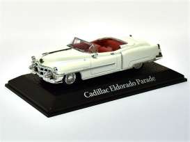 Cadillac  - 1953 white - 1:43 - Magazine Models - prc608 - magprc608 | Toms Modelautos