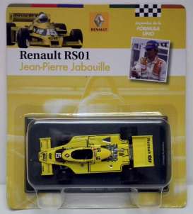 Renault  - 1977 yellow - 1:43 - Magazine Models - for16 - magfor16 | Toms Modelautos