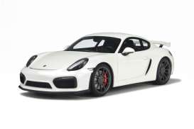 Porsche  - Cayman GT4 white - 1:18 - GT Spirit - 111 - GT111 | Toms Modelautos
