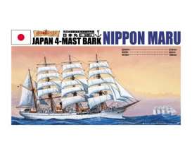 Boats  - Nippon Maru  - 1:350 - Aoshima - 04109 - abk04109 | Toms Modelautos