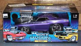 Plymouth  - 1970 purple - 1:18 - Muscle Machines - musm61187pu | Toms Modelautos