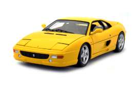 Ferrari  - yellow - 1:43 - Bburago - 31098y - bura31098y | Toms Modelautos