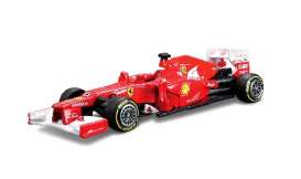 Ferrari  - 2012 red - 1:43 - Bburago - 31135M - bura31135M | Toms Modelautos