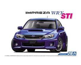 Subaru  - Impreza WRX Sti 2010  - 1:24 - Aoshima - 05834 - abk05834 | Toms Modelautos