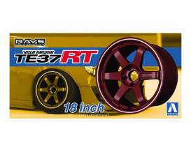 Wheels &amp; tires  - 1:24 - Aoshima - 05302 - abk05302 | Toms Modelautos
