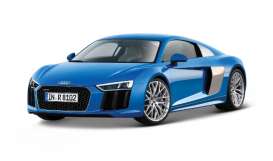Audi  - 2017 blue - 1:18 - Maisto - 38135b - mai38135b | Toms Modelautos