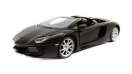 Lamborghini  - Aventador LP 700-4 Roadster 2012 black - 1:24 - Maisto - 31504blk - mai31504bk | Toms Modelautos