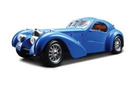 Bugatti - 1936 blue - 1:24 - Bburago - bura22092b | Tom's Modelauto's Bugatti - 1936 blue - 1:24 - Bburago - bura22092b | Tom's Modelauto's