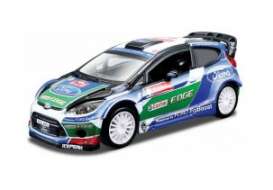 Fiat  - 2012 blue/green - 1:32 - Bburago - 41038 - bura41038 | Toms Modelautos