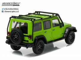 Jeep  - 2013 Gecko Green - 1:43 - GreenLight - 86078GM - gl86078GM | Toms Modelautos