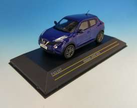 Nissan  - 2015 blue - 1:43 - First 43 - F43-047 | Toms Modelautos