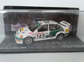 Skoda  - 2003 white/green - 1:43 - Magazine Models - RAoctavia14 - MagRAoctavia14 | Toms Modelautos