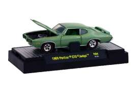 Pontiac  - GTO Judge 1969 green - 1:64 - M2 Machines - 32600-34E - M2-32600-34E | Toms Modelautos