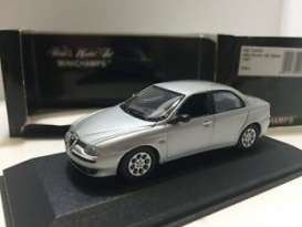 Alfa Romeo  - 1997 silver - 1:43 - Minichamps - 430120700 - mc430120700 | Toms Modelautos