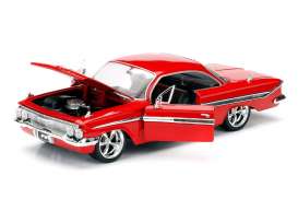 Chevrolet  - Impala F&F red - 1:24 - Jada Toys - 253203051 - jada98426 | Toms Modelautos