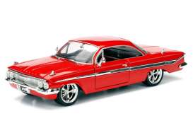 Chevrolet  - Impala F&F red - 1:24 - Jada Toys - 253203051 - jada98426 | Toms Modelautos