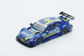 Mercedes Benz  - 2016 blue/yellow - 1:43 - Spark - sg282 - spasg282 | Toms Modelautos