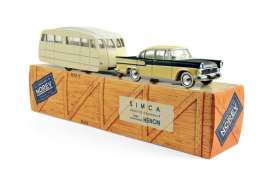 Simca  - 1958 yellow/black - 1:43 - Norev - CL5711 - norCL5711 | Toms Modelautos