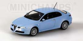 Alfa Romeo  - 2003 metallic light blue - 1:43 - Minichamps - 400120324 - mc400120324 | Toms Modelautos
