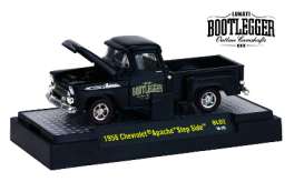 Chevrolet  - 1958 black - 1:64 - M2 Machines - 32600BL02A - M2-32600BL02A | Toms Modelautos