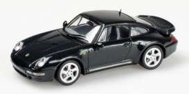 Porsche  - 1995 black - 1:43 - Minichamps - 430069200 - mc430069200 | Toms Modelautos