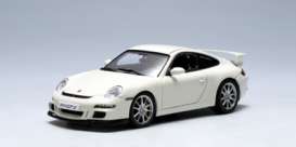 Porsche  - 2008 white - 1:43 - AutoArt - 57908 - autoart57908 | Toms Modelautos