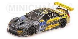 BMW  - 2016 grey/yellow - 1:43 - Minichamps - 437162609 - mc437162609 | Toms Modelautos