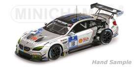 BMW  - 2016 grey/white - 1:43 - Minichamps - 437162618 - mc437162618 | Toms Modelautos