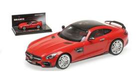 Brabus Mercedes Benz - 2016 red - 1:43 - Minichamps - 437032521 - mc437032521 | Toms Modelautos