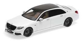 Brabus Mercedes Benz - 2015 white - 1:43 - Minichamps - 437035421 - mc437035421 | Tom's Modelauto's Brabus Mercedes Benz - 2015 white - 1:43 - Minichamps - 437035421 - mc437035421 | Tom's Modelauto's