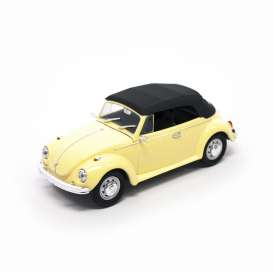 Volkswagen  - 1972 yellow/black - 1:43 - Lucky Diecast - 43221y - ldc43221y | Toms Modelautos