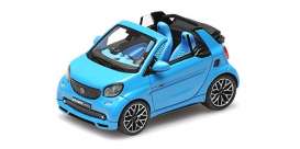 Smart  - 2016 blue - 1:43 - Minichamps - 437036230 - mc437036230 | Toms Modelautos